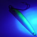 Eppinger Dardevle JR Flutter Devle 3100 UV (світиться в ультрафіолеті), білий/зелений UV - світиться в ультрафіолеті., 5 г, блесна коливалка (колебалка) #4213