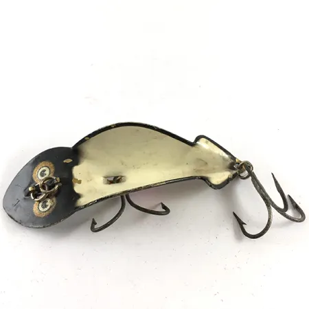 Buck Perry Spoonplug, чорний/білий, 10 г, блесна коливалка (колебалка) #4235