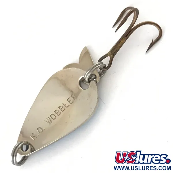 Acme K.O. Wobbler, нікель/червоний, 3,5 г, блесна коливалка (колебалка) #4237