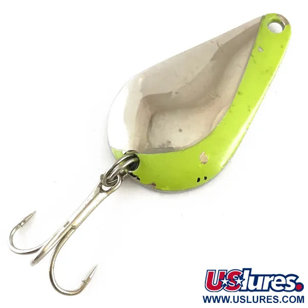 Acme K.O. Wobbler, зелений/нікель, 14 г, блесна коливалка (колебалка) #4252