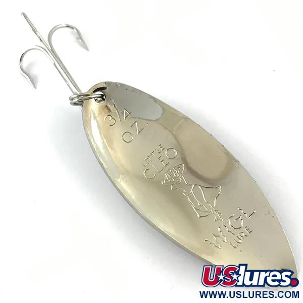 Seneca Little Cleo (Hula Girl), нікель/фіолетовий, 21 г, блесна коливалка (колебалка) #4274