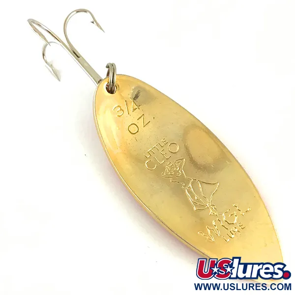 Seneca Little Cleo (Hula Girl), золото/червоний, 21 г, блесна коливалка (колебалка) #4275