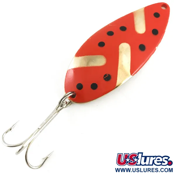 Seneca Little Cleo (Hula Girl), золото/червоний, 21 г, блесна коливалка (колебалка) #4275