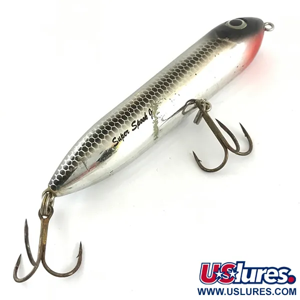  Heddon Zara Spook, чорний/срібло/червоний, 12 г, воблер #4277