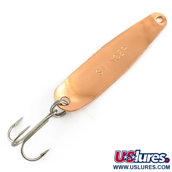 Advance tackle Stinger Scorpio (світиться в темряві), мідь/білий Glow - світиться в темряві, 5 г, блесна коливалка (колебалка) #4284