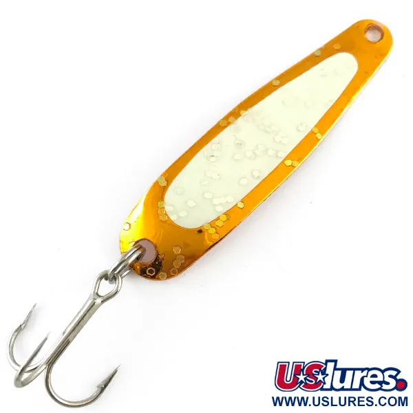 Advance tackle Stinger Scorpio (світиться в темряві), мідь/білий Glow - світиться в темряві, 5 г, блесна коливалка (колебалка) #4284