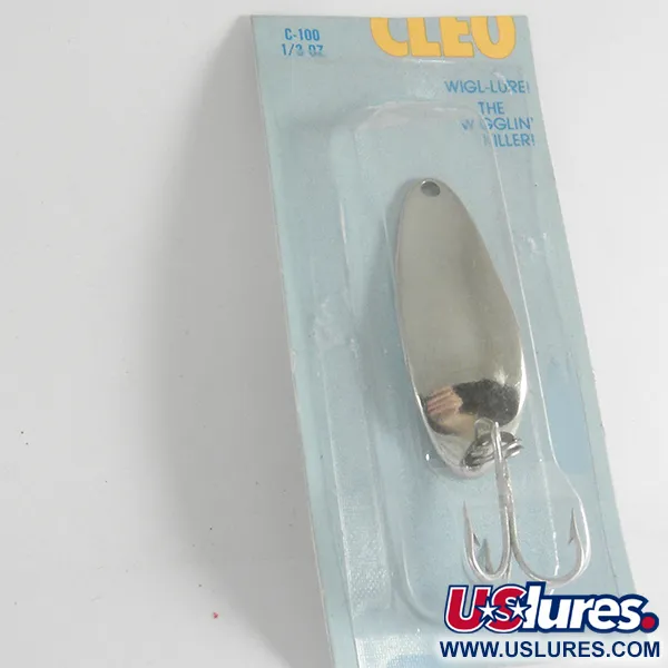 Seneca Little Cleo (Hula Girl), нікель, 10 г, блесна коливалка (колебалка) #4285