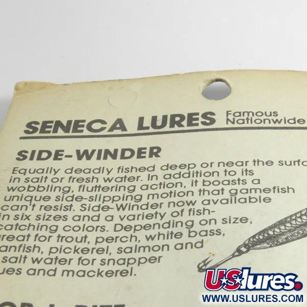 Seneca Little Cleo (Hula Girl), жовтий/зелений/нікель, 14 г, блесна коливалка (колебалка) #4286