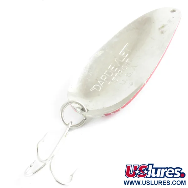 Eppinger Dardevle Dardevlet, червоний/білий/нікель, 21 г, блесна коливалка (колебалка) #4305