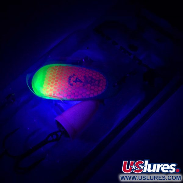  Blue Fox Super Vibrax 4 UV (світиться в ультрафіолеті), UV - світиться в ультрафіолеті, 10 г, блешня оберталка (вертушка) #4324