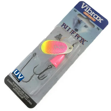 Blue Fox Super Vibrax 4 UV (світиться в ультрафіолеті)
