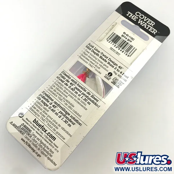  Blue Fox Super Vibrax 4, срібло, 10 г, блешня оберталка (вертушка) #4326