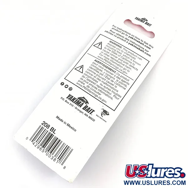 Yakima Bait Worden’s Original Rooster Tail, срібло, 3,6 г, блешня оберталка (вертушка) #4337