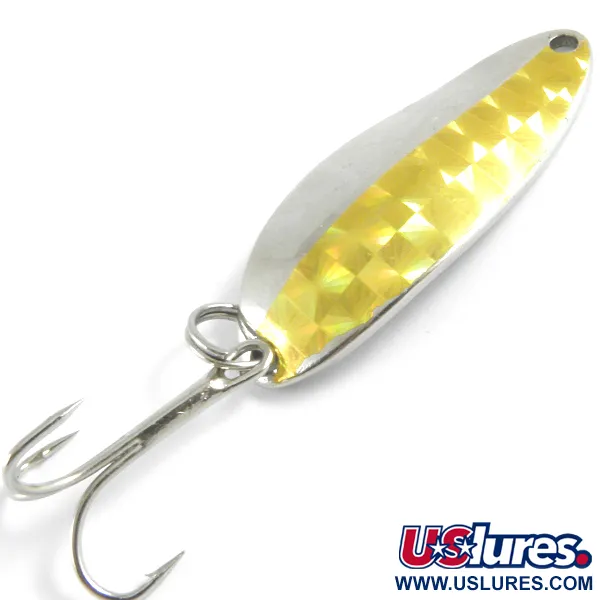 Seneca Little Cleo (Hula Girl), нікель/золота голограма, 10 г, блесна коливалка (колебалка) #4341