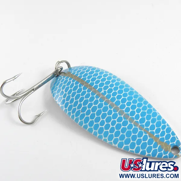 Seneca Little Cleo (Hula Girl), блакитний/нікель, 21 г, блесна коливалка (колебалка) #4342