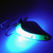 Acme K.O. Wobbler UV (світиться в ультрафіолеті), нікель/зелений, 14 г, блесна коливалка (колебалка) #4346