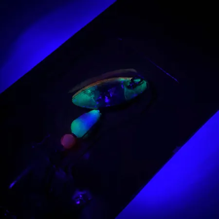 Panther Martin 2​ UV (світиться в ультрафіолеті), райдужний UV - світиться в ультрафіолеті, 2,5 г, блешня оберталка (вертушка) #4357
