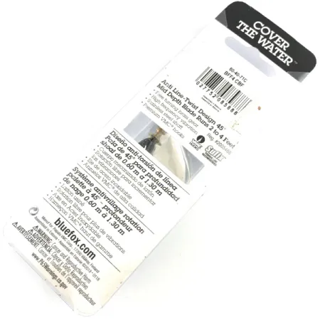 Blue Fox Super Vibrax 4 UV (світиться в ультрафіолеті), нікель/чорний/жовтий, 10 г, блешня оберталка (вертушка) #4367
