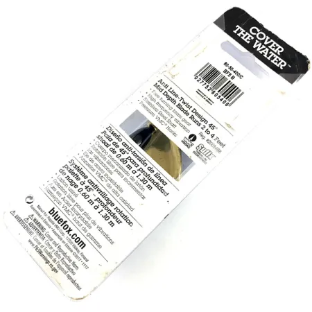 Blue Fox Super Vibrax 5, чорний, 13 г, блешня оберталка (вертушка) #4369