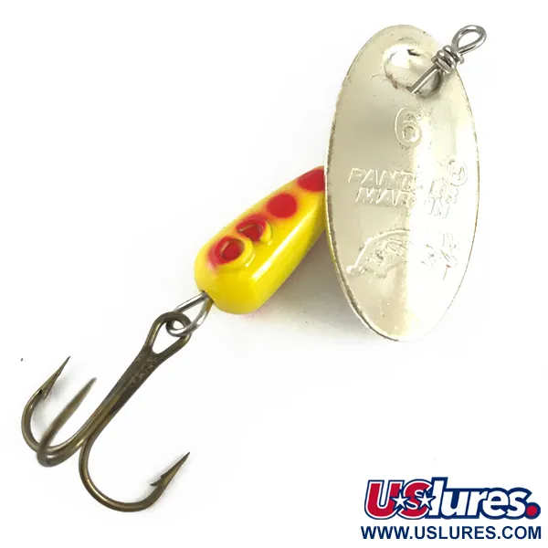  Panther Martin 6, срібло, 6 г, блешня оберталка (вертушка) #4376