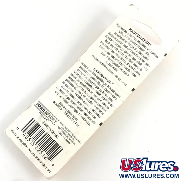 Acme Kastmaster, нікель/синій, 2,5 г, блесна коливалка (колебалка) #4379