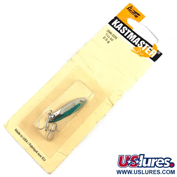 Acme Kastmaster, нікель/синій, 2,5 г, блесна коливалка (колебалка) #4379