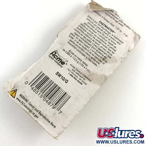 Acme Kastmaster, золото, 7 г, блесна коливалка (колебалка) #4384