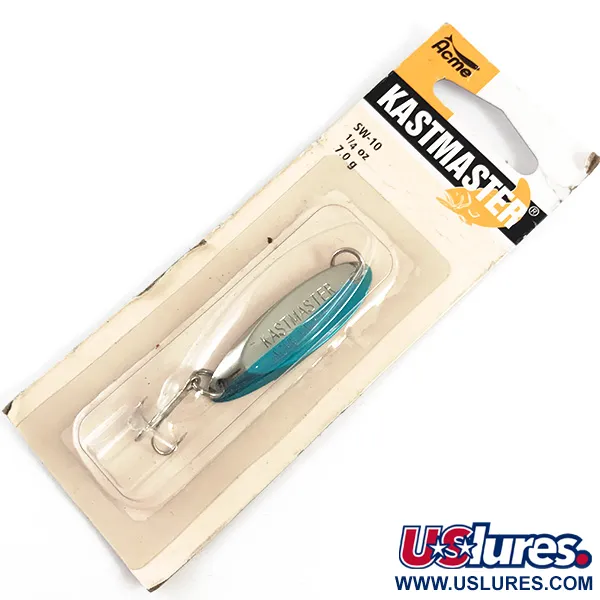 Acme Kastmaster, нікель/синій, 7 г, блесна коливалка (колебалка) #4387