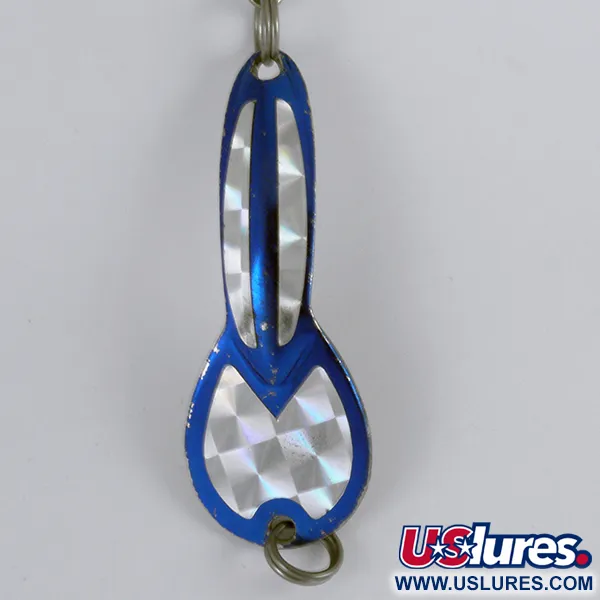 Glen Evans Loco 2, синій/голограма, 7 г, блесна коливалка (колебалка) #4400