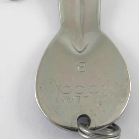 Glen Evans Loco 2, синій/голограма, 7 г, блесна коливалка (колебалка) #4400