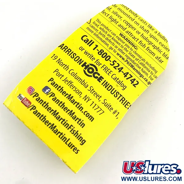  Panther Martin 2​, райдужна форель, 2,5 г, блешня оберталка (вертушка) #4411