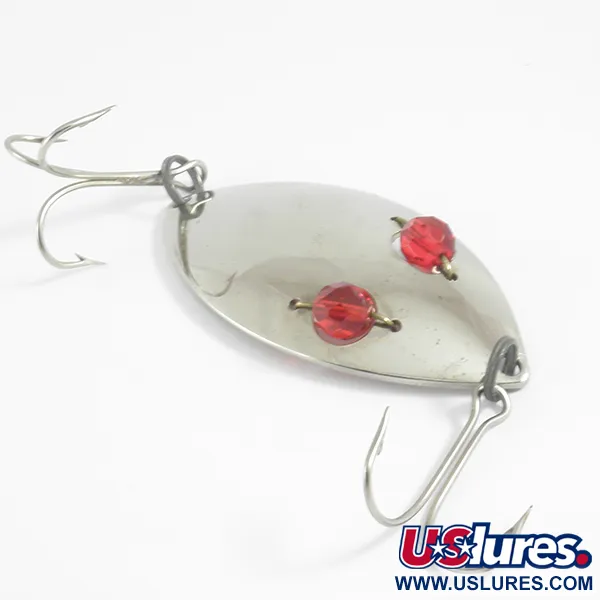 Eppinger Red Eye Wiggler, нікель/червоні очі, 25 г, блесна коливалка (колебалка) #4434