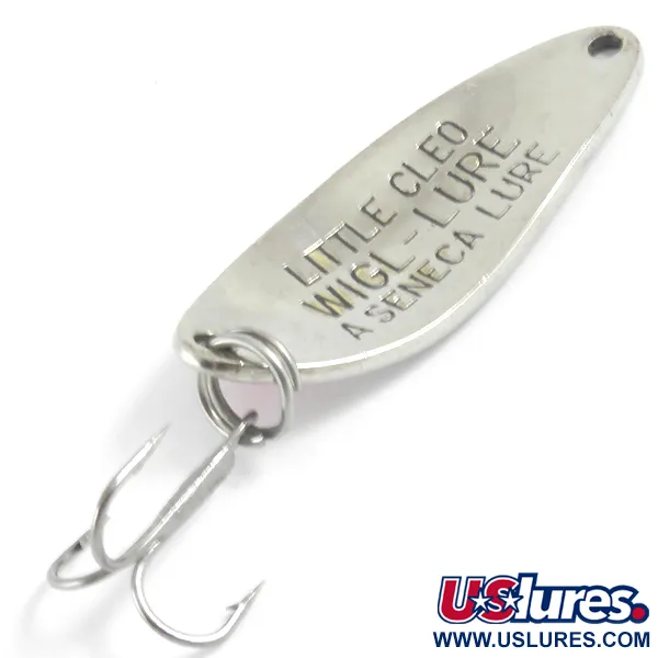 Seneca Little Cleo, нікель/малиновий, 7 г, блесна коливалка (колебалка) #4436