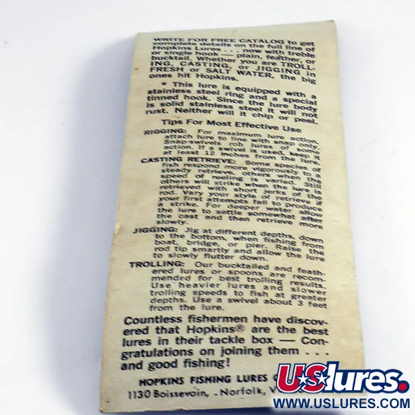 Hopkins s1, пількер