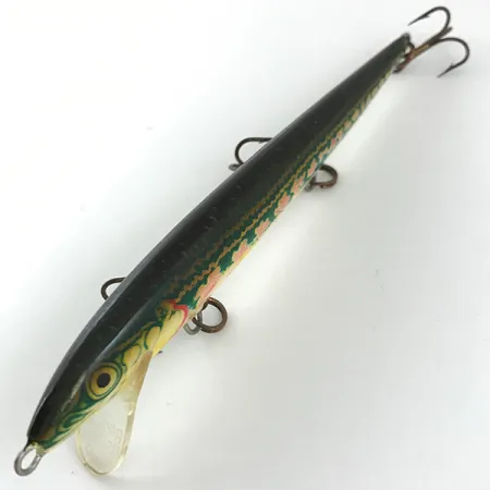 Rapala Original Floater, червоний/золотий/зелений, 7 г, воблер #4453