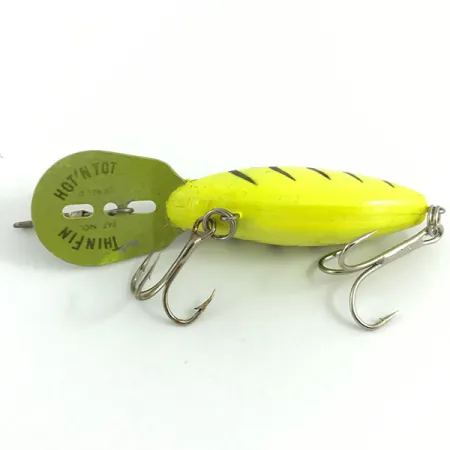 Storm Hot'N Tot Thin Fin, жовтий Tiger, 6,5 г, воблер #4455