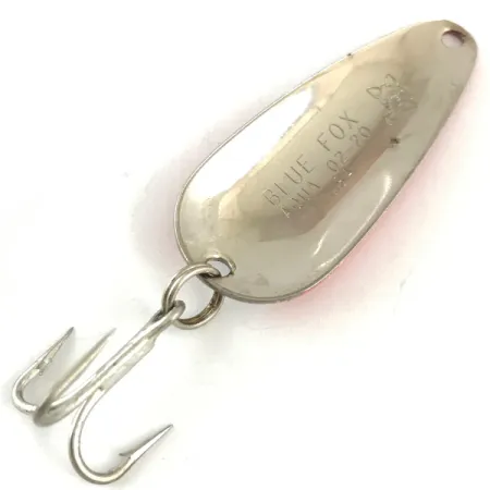 Blue Fox Aqua Spoon, червоний/білий/нікель, 7 г, блесна коливалка (колебалка) #4487