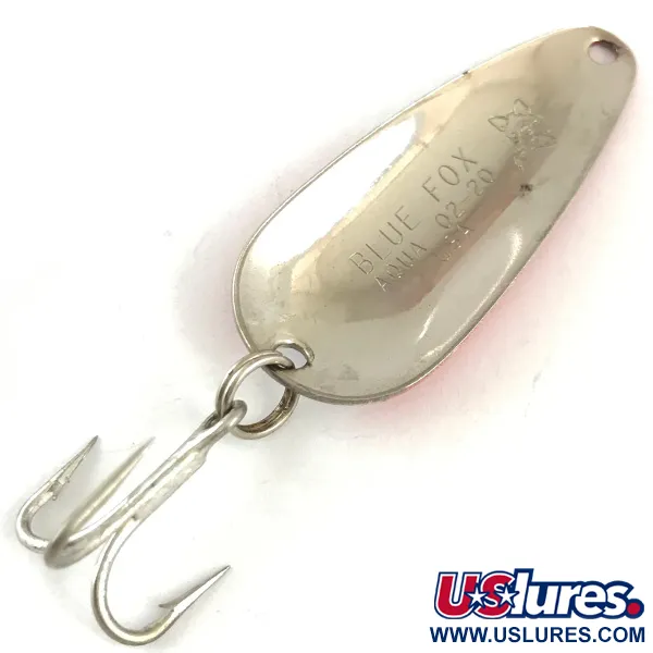 Blue Fox Aqua Spoon, червоний/білий/нікель, 7 г, блесна коливалка (колебалка) #4487