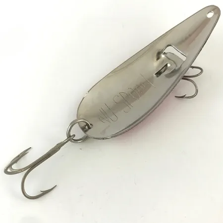 American Sportsman NU Spoon, червоний/білий/нікель, 11 г, блесна коливалка (колебалка) #4495