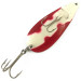 American Sportsman NU Spoon, червоний/білий/нікель, 11 г, блесна коливалка (колебалка) #4495