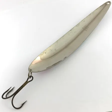 Lucky Strike LUCKY STRIKE CANOE WOBBLER, білий перламутр/нікель/червоний, 45 г, блесна коливалка (колебалка) #4526