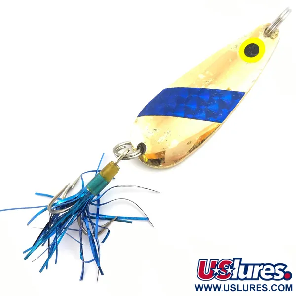 Lindy / Little Joe Lindy Finsel, золото/синій, 10 г, блесна коливалка (колебалка) #4530