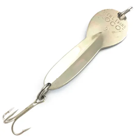 Glen Evans Loco 3, нікель/синій, 17 г, блесна коливалка (колебалка) #4535