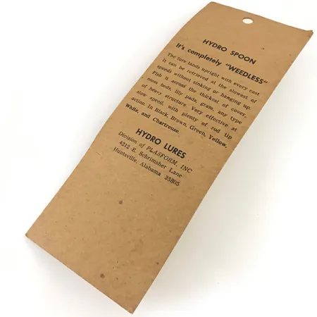 Hydro Lures Незачіпляйка Hydro Spoon, жовтий, 14 г, блесна коливалка (колебалка) #4559