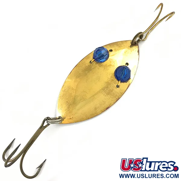  Horrocks-Ibbotson Wobbler, латунь/синій, 23 г, блесна коливалка (колебалка) #4553