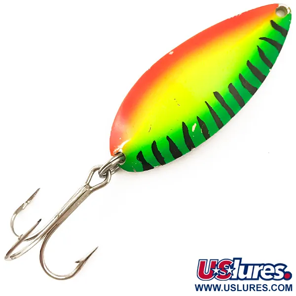  Acme Little Cleo UV (світиться в ультрафіолеті), Fire Tiger, 21 г, блесна коливалка (колебалка) #4565