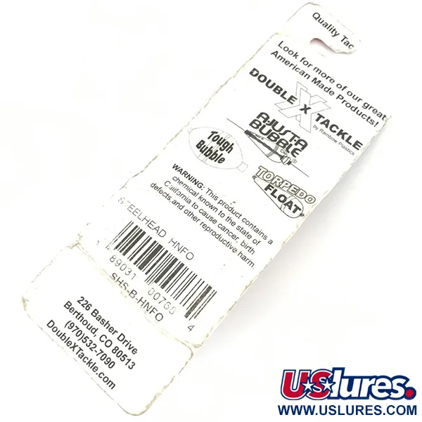 Rainbow Plastics Steelhead UV (світиться в ультрафіолеті), карбований нікель/неоновий помаранчевий, 14 г, блесна коливалка (колебалка) #4570