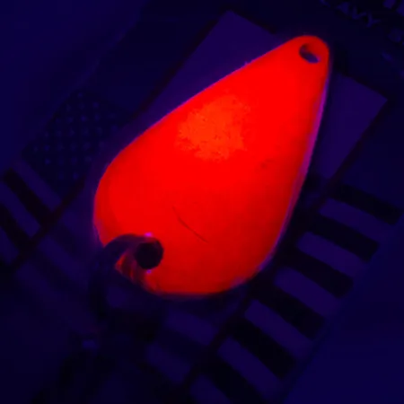 Rainbow Plastics Steelhead UV (світиться в ультрафіолеті), неоновий помаранчевий, 14 г, блесна коливалка (колебалка) #4593