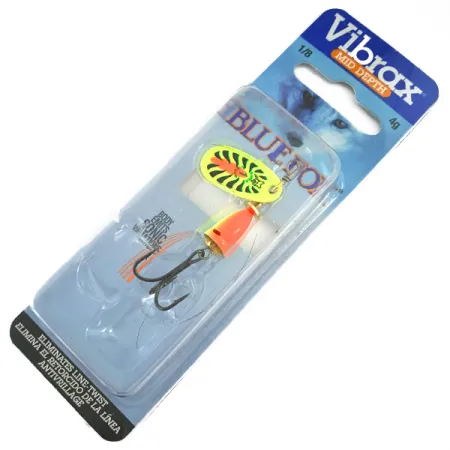 Blue Fox Super Vibrax 1 UV (світиться в ультрафіолеті)