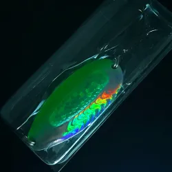 Blue Fox Rattlin Pixee UV (світиться в ультрафіолеті)